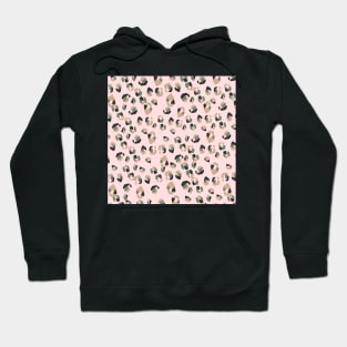 Pastel Pink Cheetah Print Hoodie